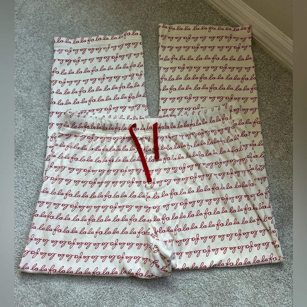 Men’s LC Lauren Conrad Fa La La Christmas Family Pajama Set, size Large - Picture 2 of 6